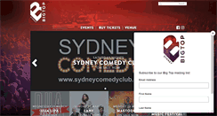 Desktop Screenshot of bigtopsydney.com